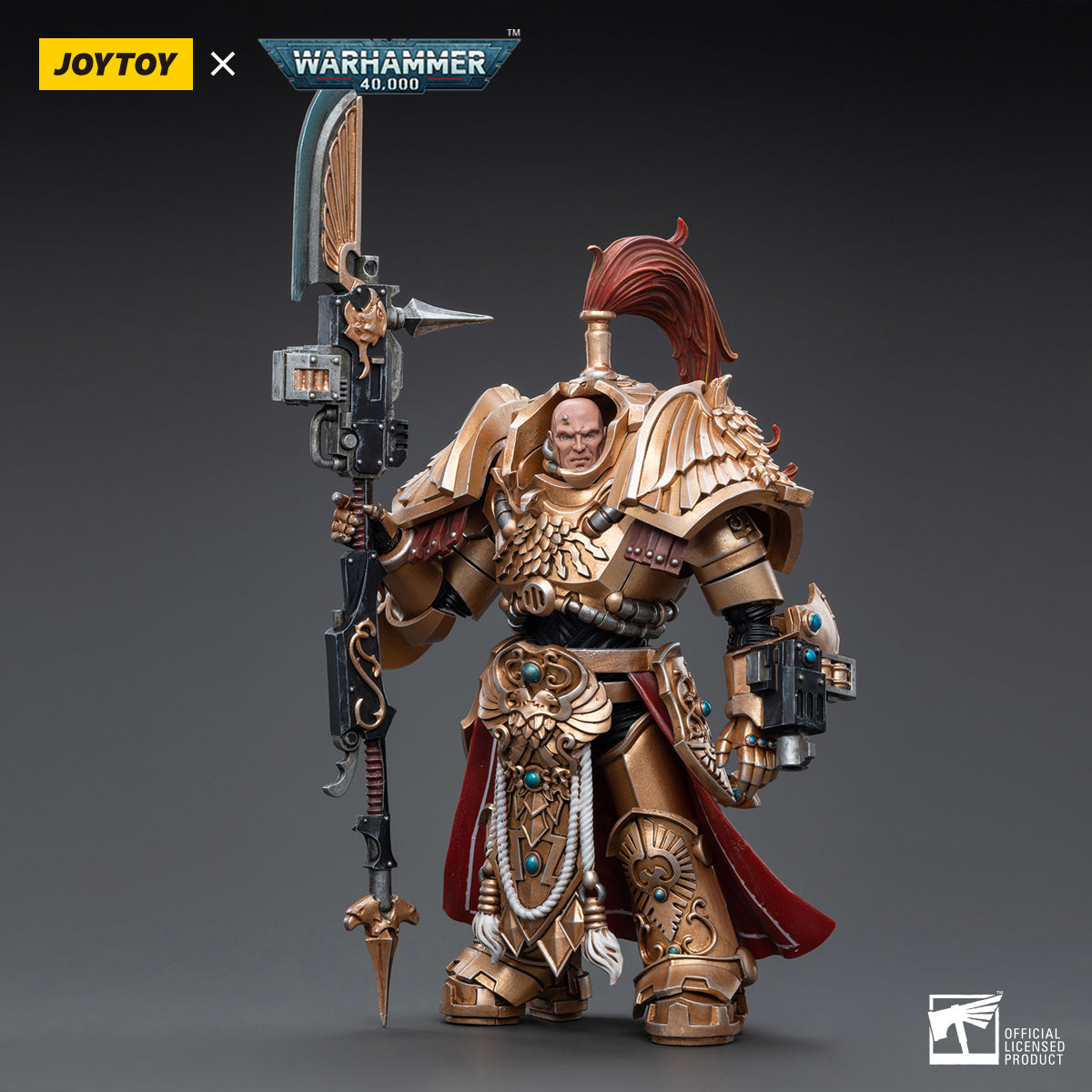 Adeptus Custodes Shield Captain in Allarus Terminator Armor Hydon Seronis