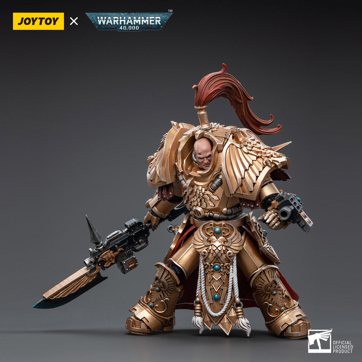 Adeptus Custodes Shield Captain in Allarus Terminator Armor Hydon Seronis