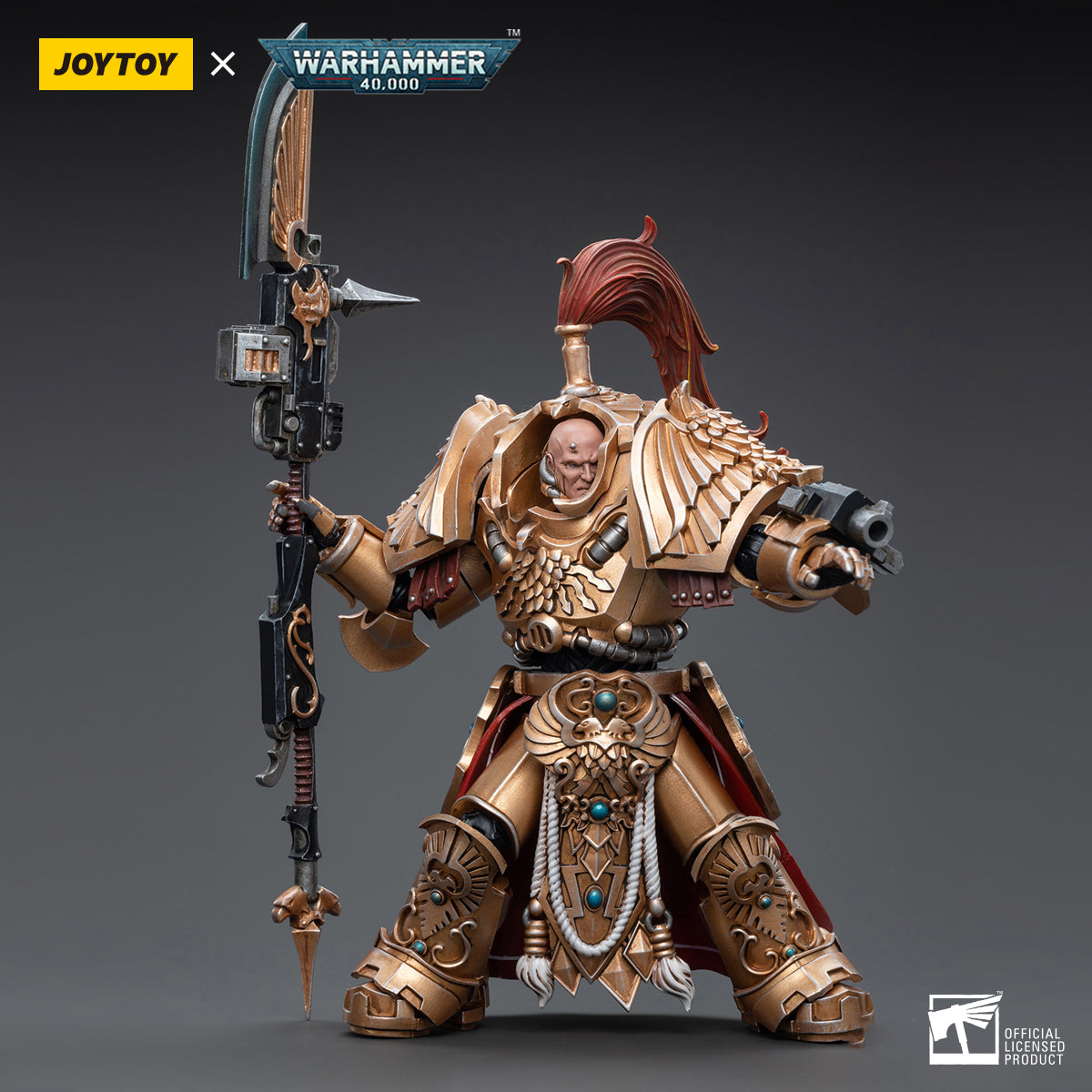 Adeptus Custodes Shield Captain in Allarus Terminator Armor Hydon Seronis