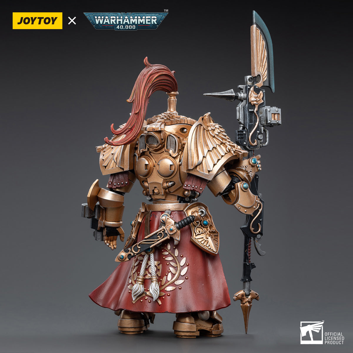 Adeptus Custodes Shield Captain in Allarus Terminator Armor Hydon Seronis