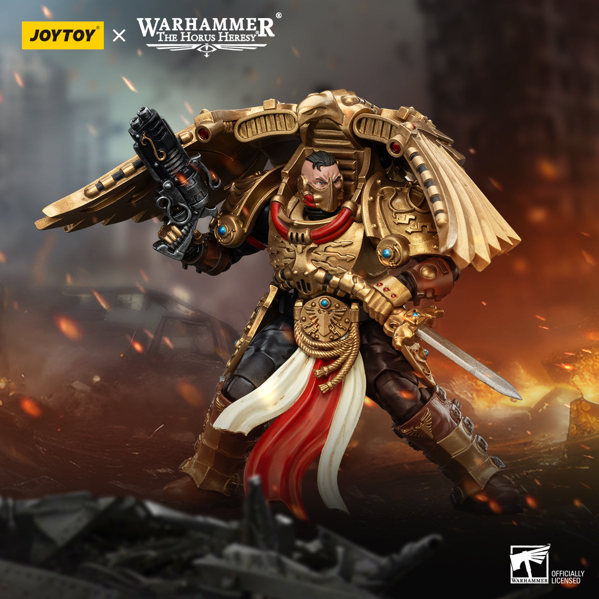 Legio Custodes Custodian Venetari Squad Venetari with Kinetic Destroyer 1