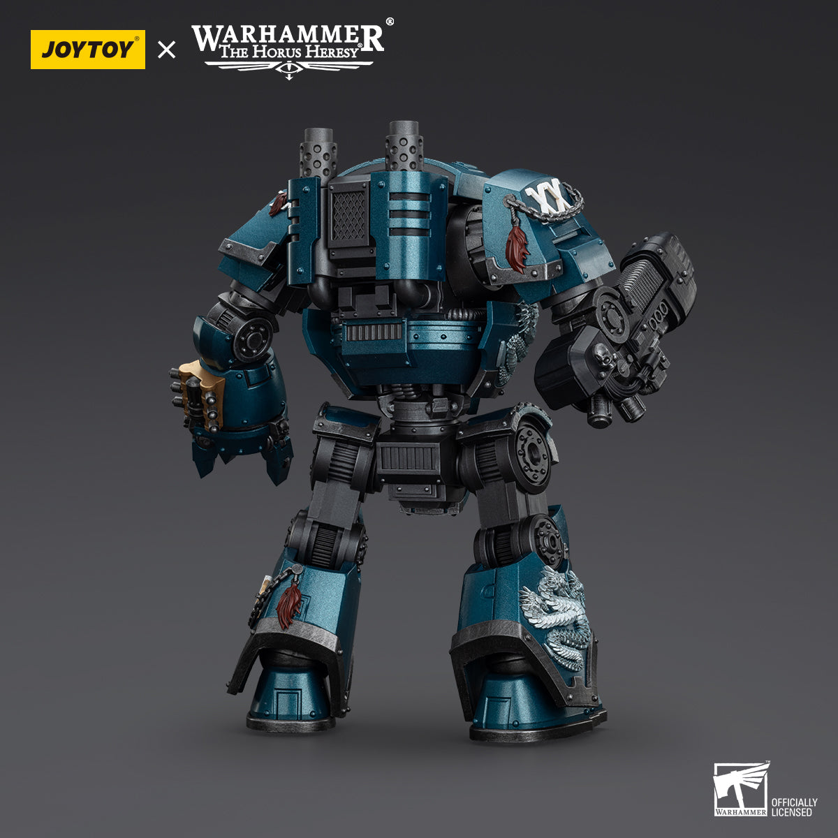 Alpha Legion Contemptor Dreadnought with Gravis Plasma Cannon