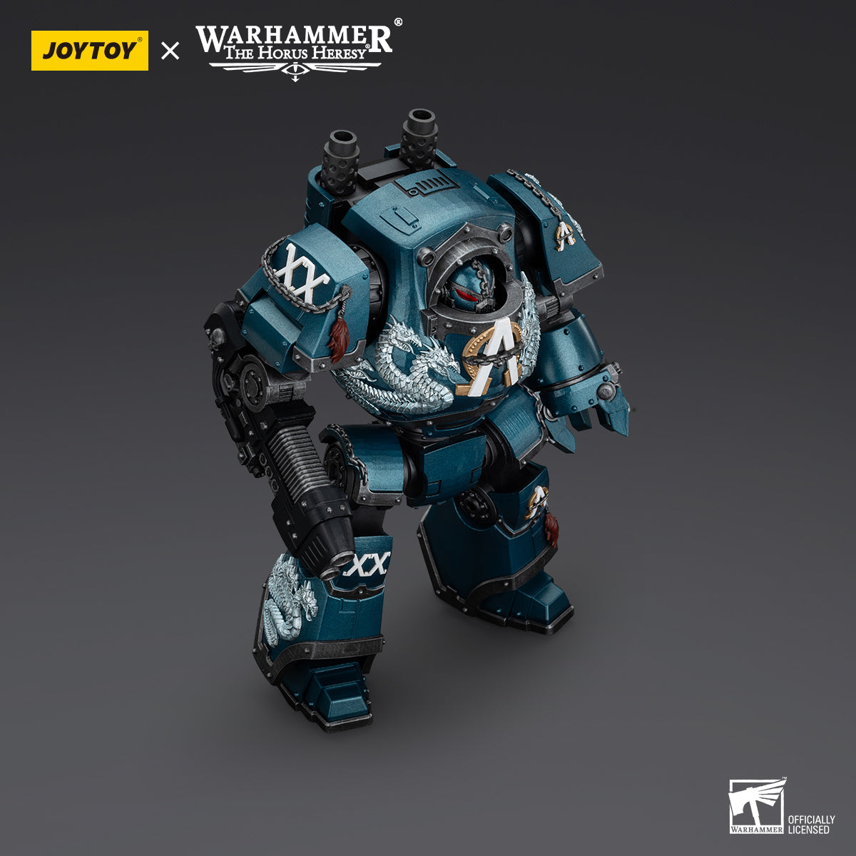Alpha Legion Contemptor Dreadnought with Gravis Plasma Cannon