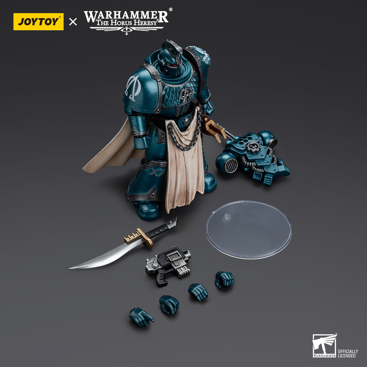Alpha Legion Legion Praetor with Power Sword
