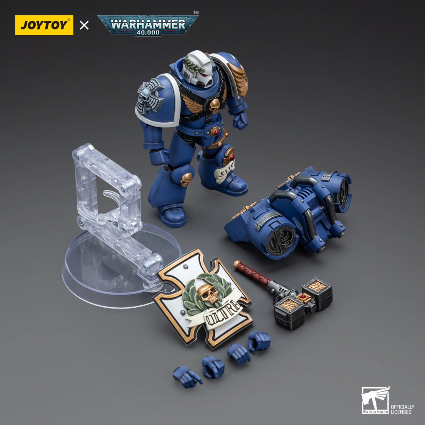 Ultramarines Vanguard Veteran with Thunder Hammer and Storm Shield