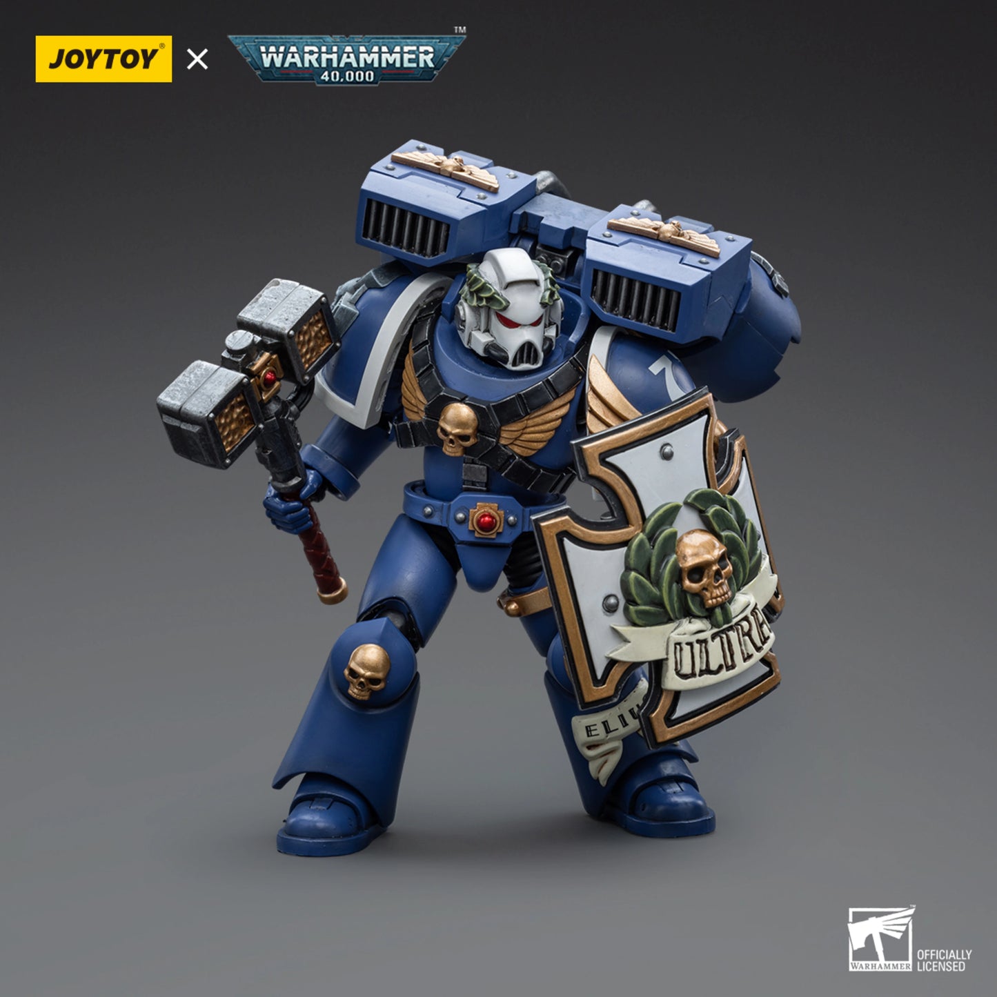 Ultramarines Vanguard Veteran with Thunder Hammer and Storm Shield