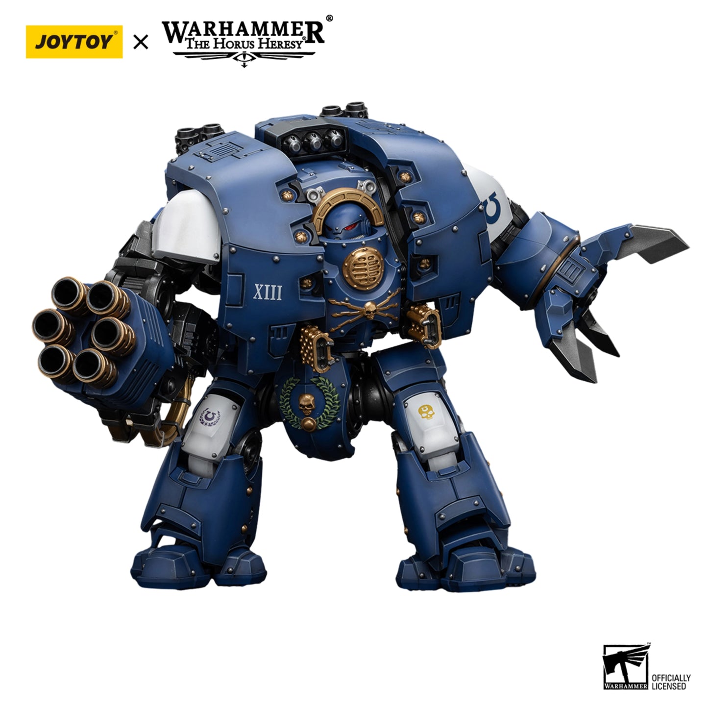 Ultramarines Leviathan Dreadnought with Cyclonic Melta Lance And Siege Claws
