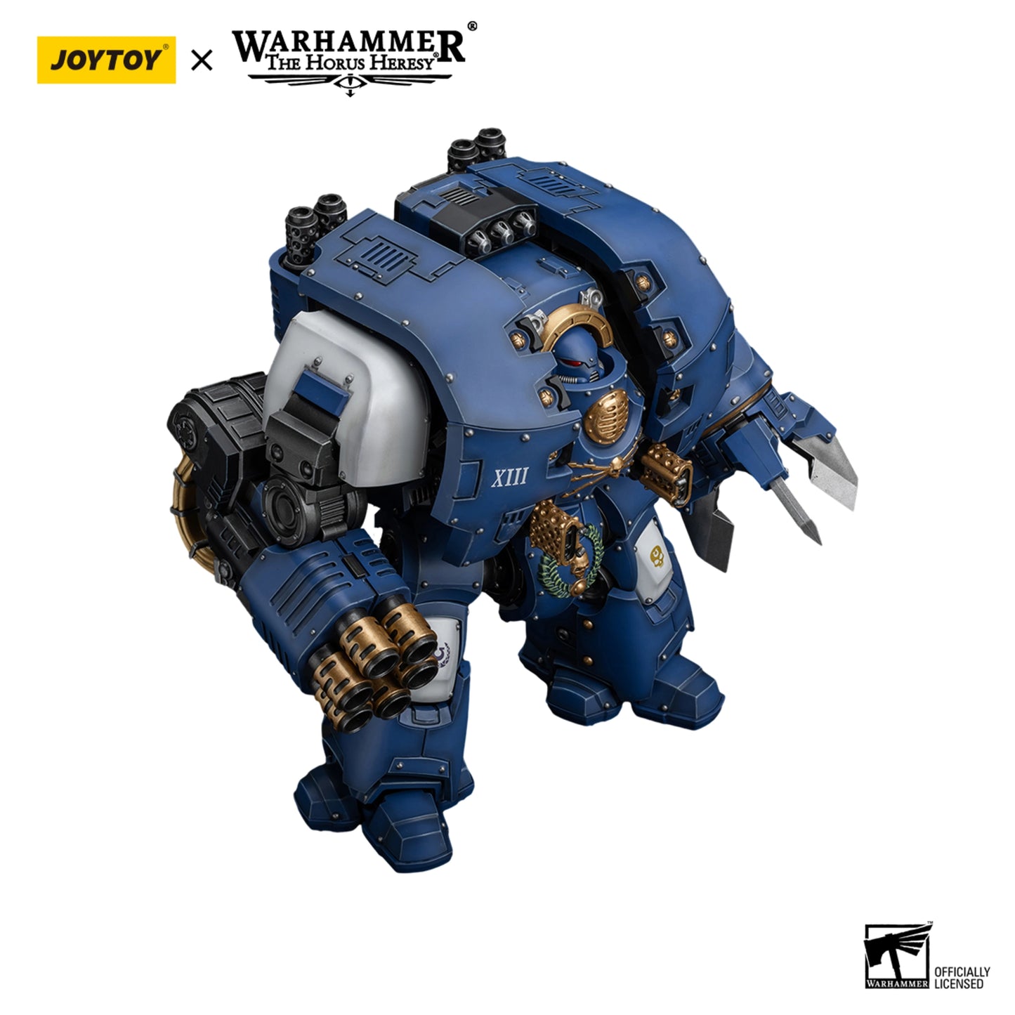 Ultramarines Leviathan Dreadnought with Cyclonic Melta Lance And Siege Claws
