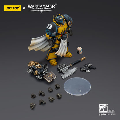Imperial Fists Librarian Consul with Force Axe and Bolt Pistol