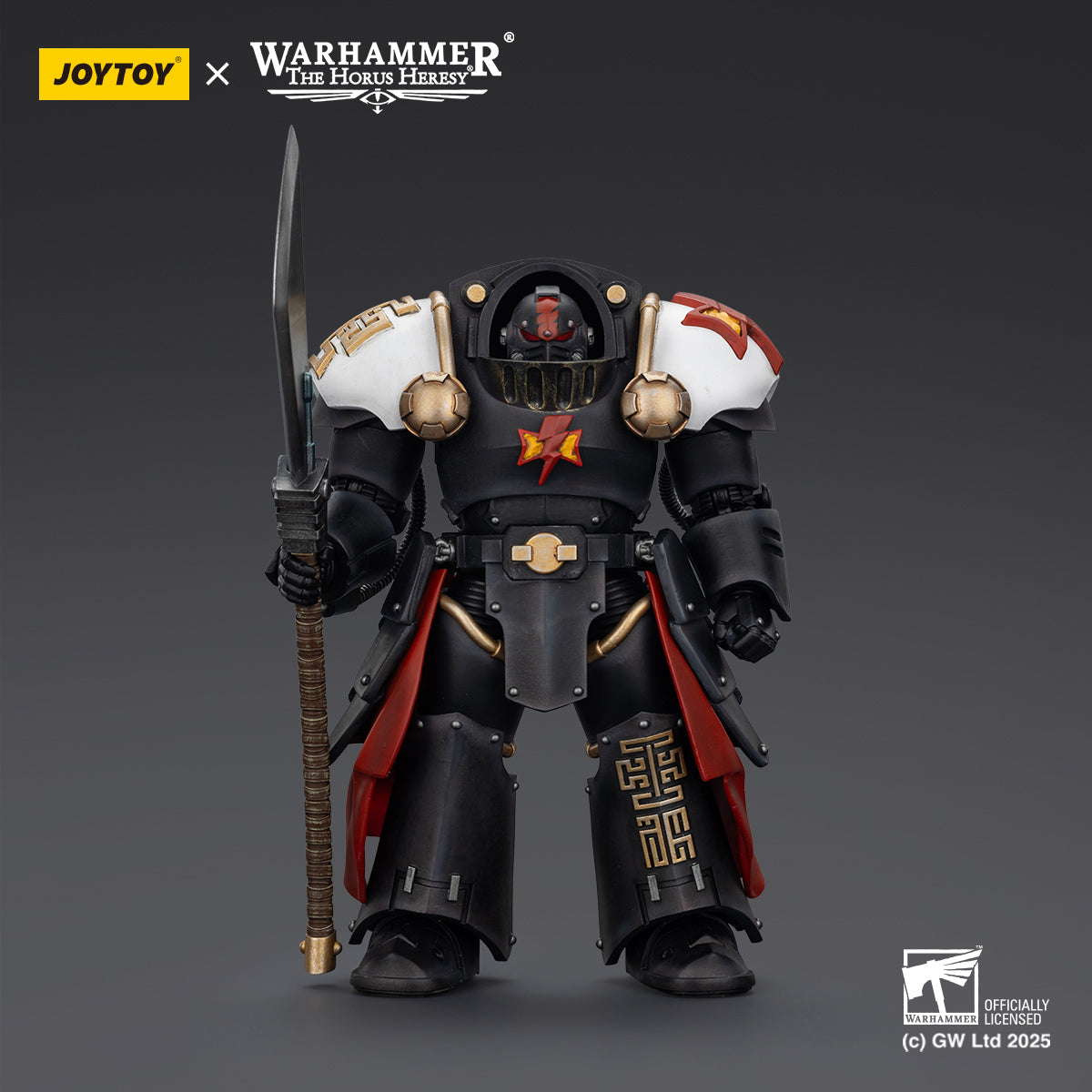 White Scars Ebon Keshig Terminator 2 with Power Glaive