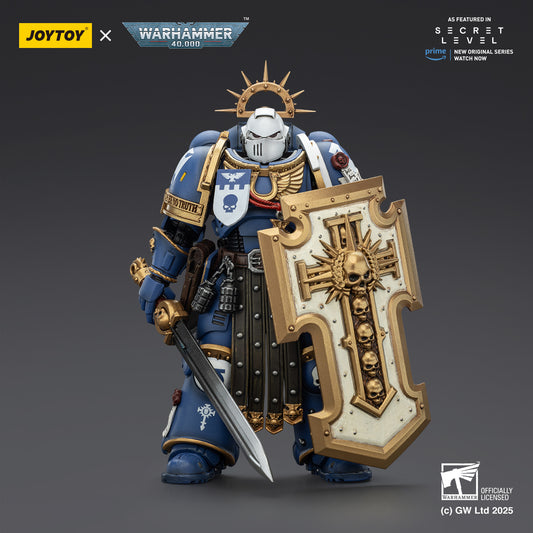 Ultramarines Torvald with Power Sword, Stormshield and Bolt Pistol