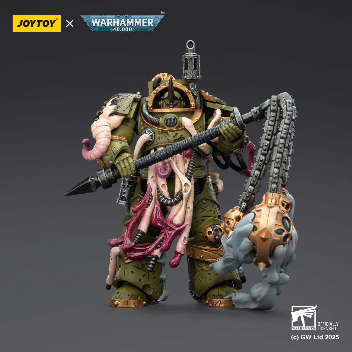 Death Guard Blightlord Terminator 2 with Flail of Corruption