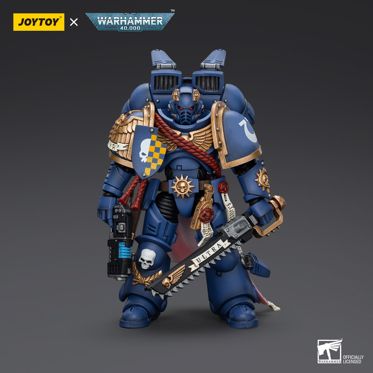 Ultramarines Captain With Jump Pack