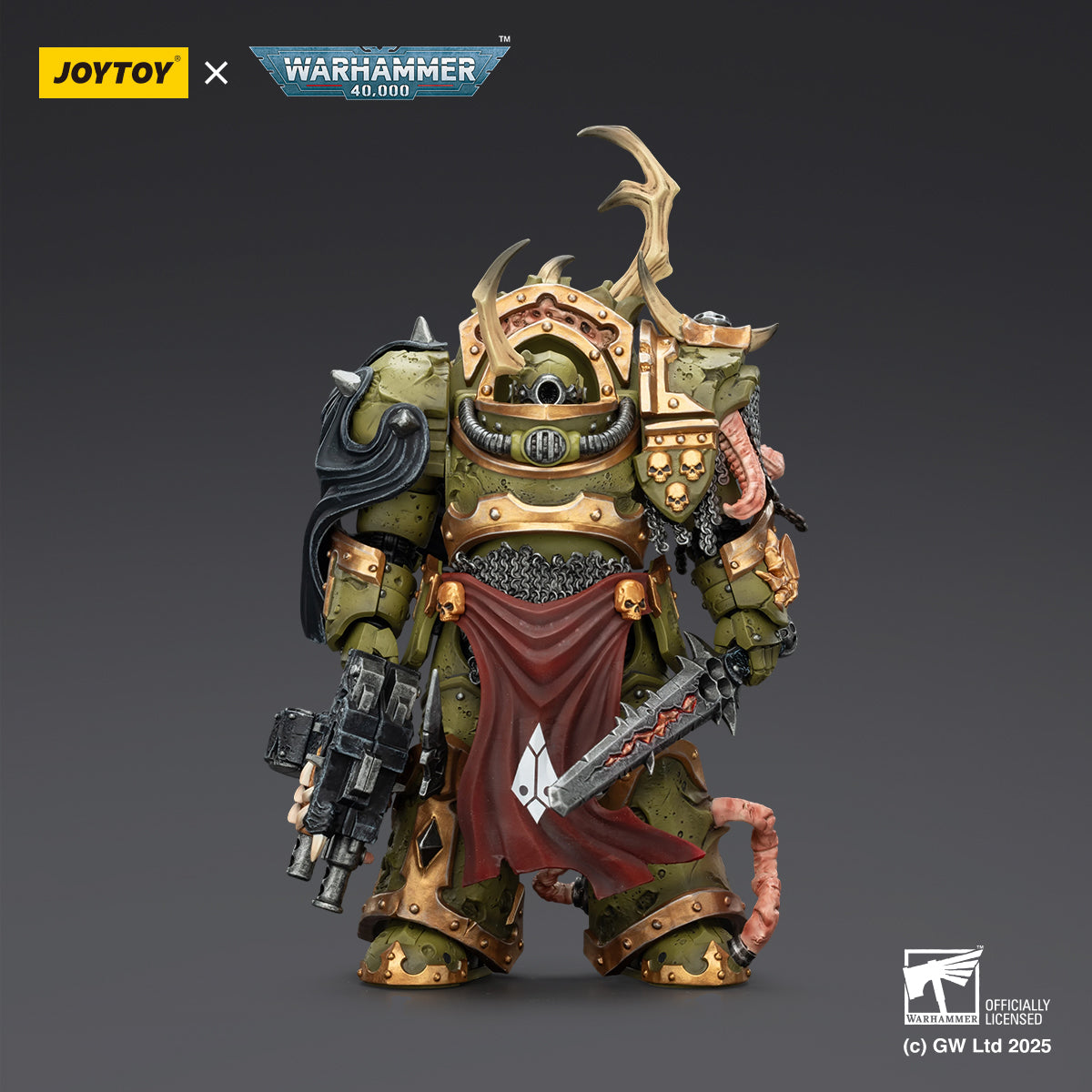Death Guard Blightlord Terminator 3 with Combi-Bolter and Bubotic Blade