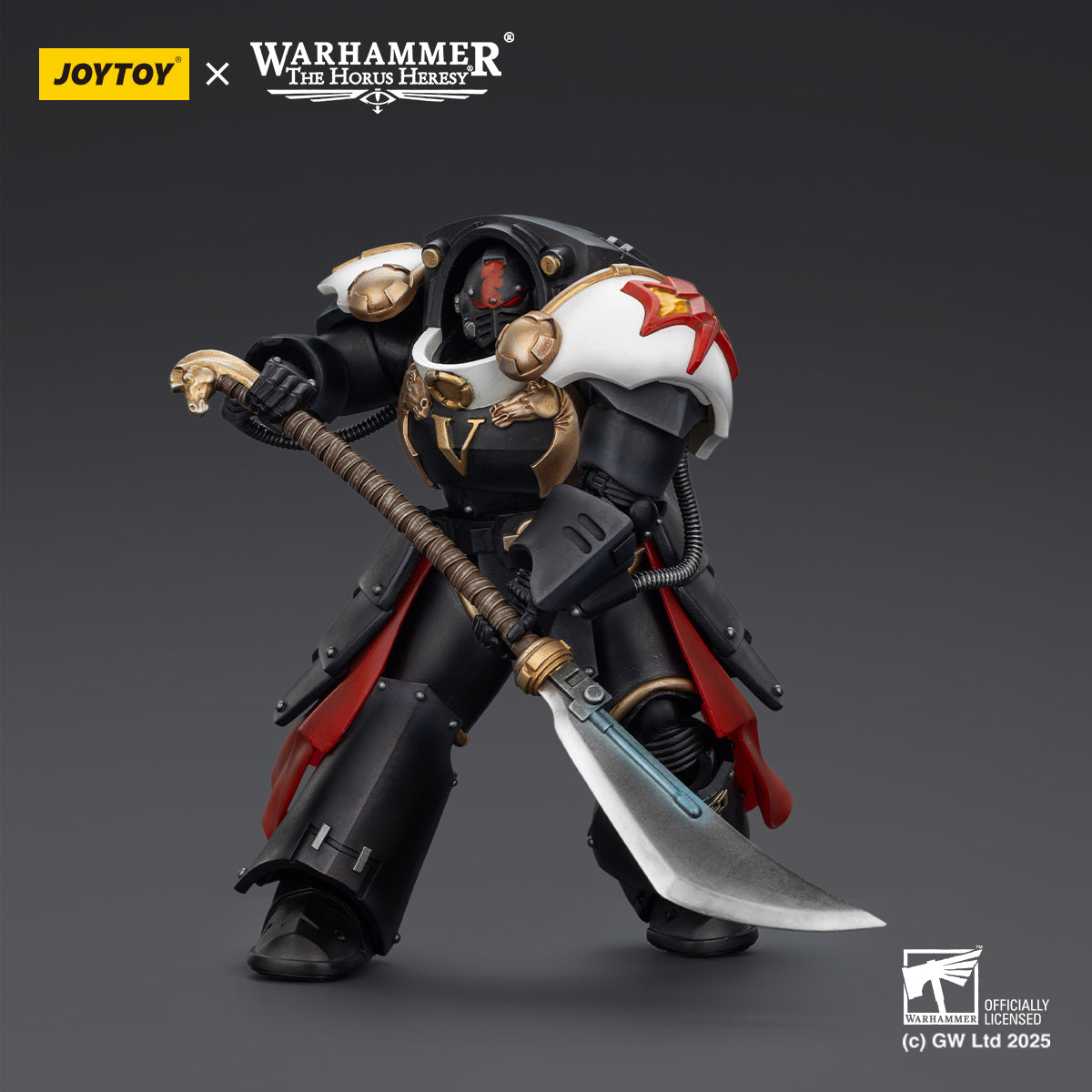 White Scars Ebon Keshig Terminator 1 with Power Glaive