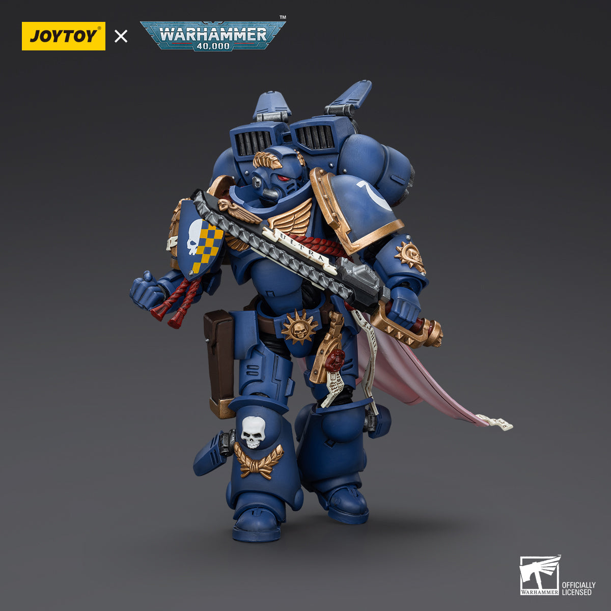 Ultramarines Captain With Jump Pack