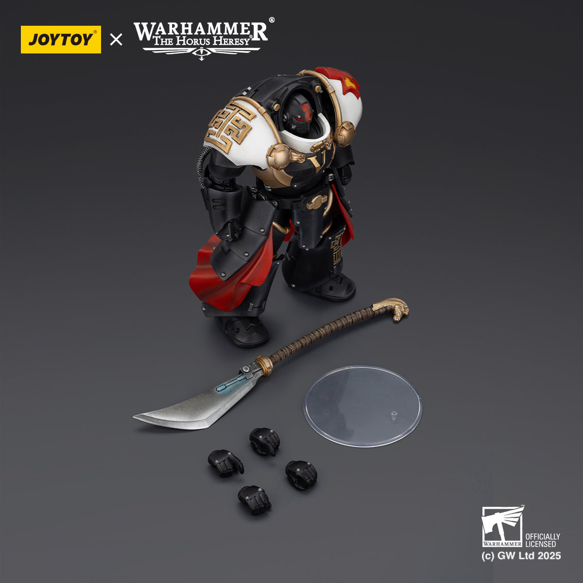 White Scars Ebon Keshig Terminator 1 with Power Glaive