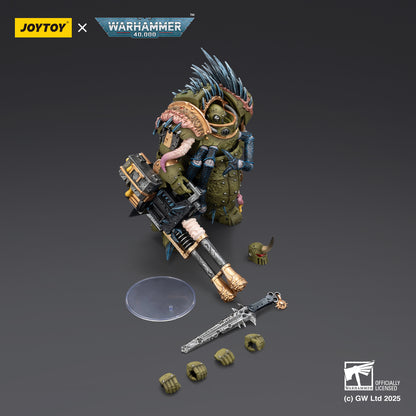 Death Guard Blightlord Terminator 1 with Reaper Autocannon and Bubotic Blades