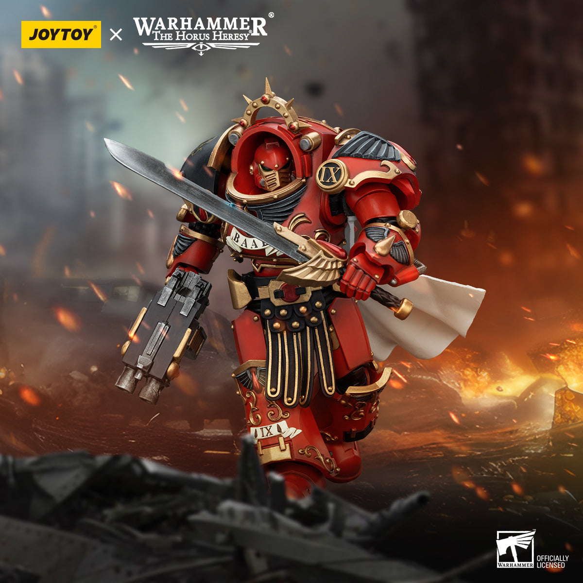 Blood Angels Legion Praetor in Tartaros Terminator Armour