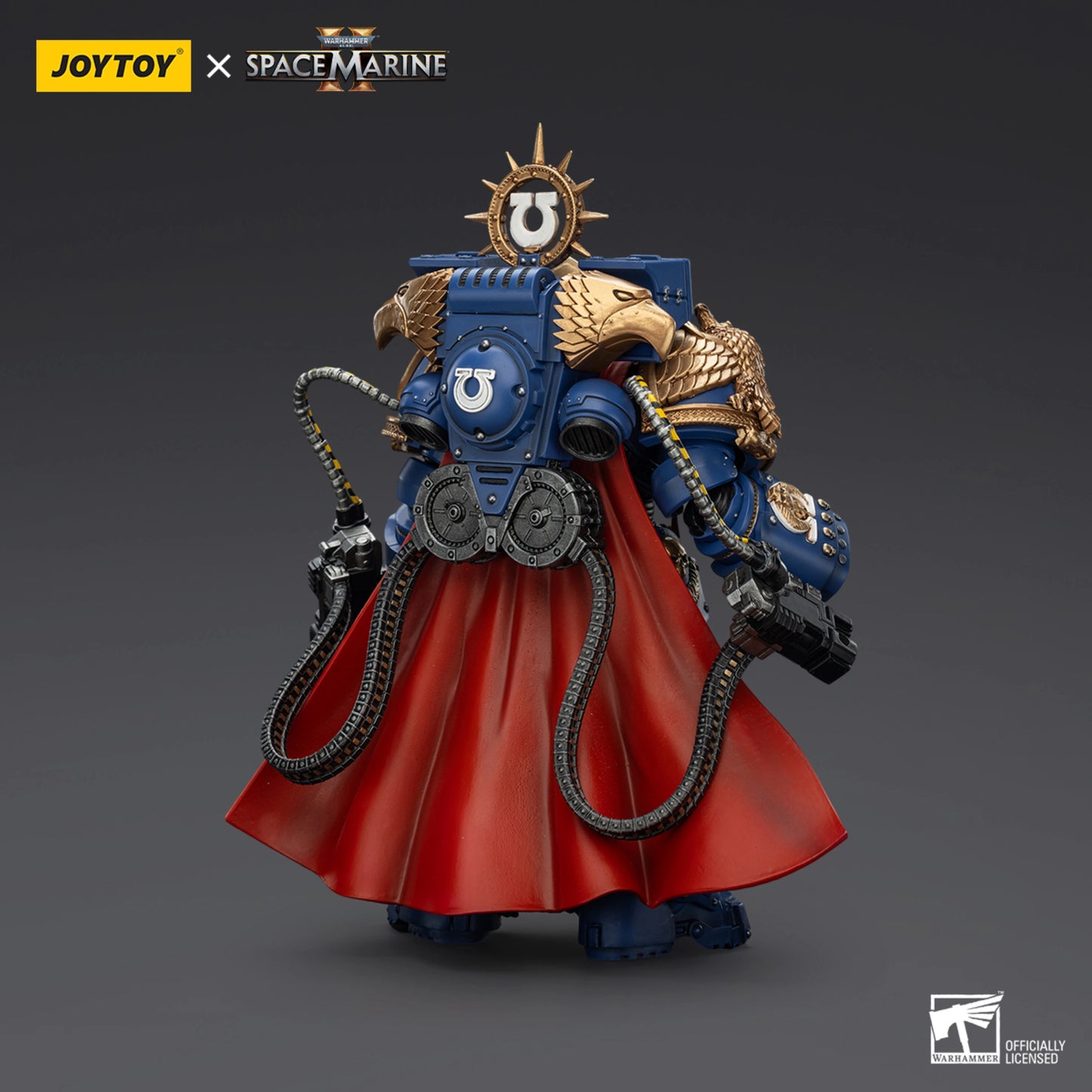 Ultramarines Marneus Calgar, Chapter Master with MKX Gravis Armour and Gauntlets of Ultramar