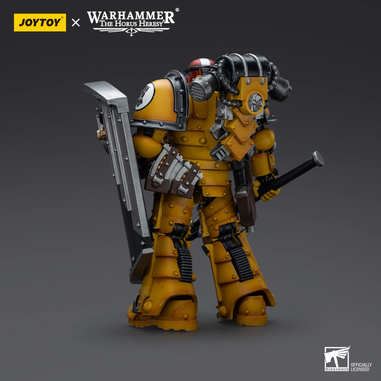 Imperial Fists Legion MkIII Breacher Squad Sergeant with Thunder Hammer