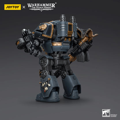 Space Wolves Contemptor Dreadnought with Gravis Bolt Cannon