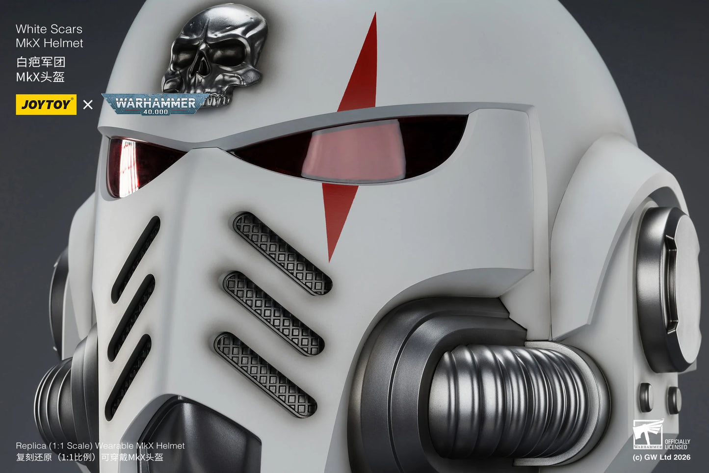 White Scars MkX Helmet