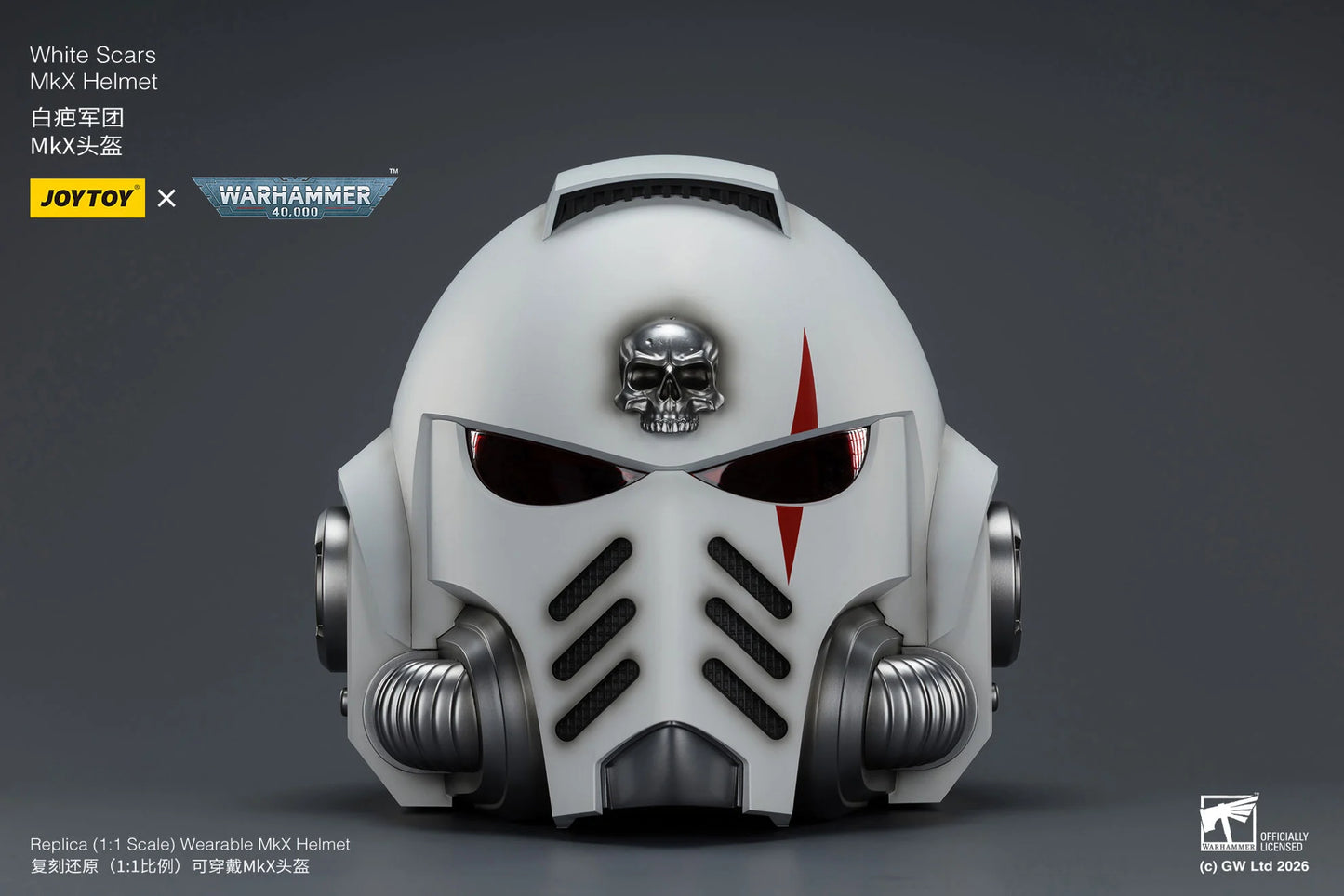 White Scars MkX Helmet