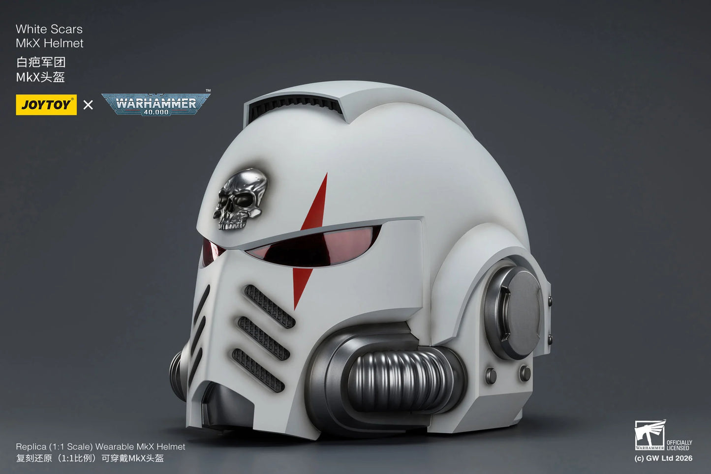 White Scars MkX Helmet