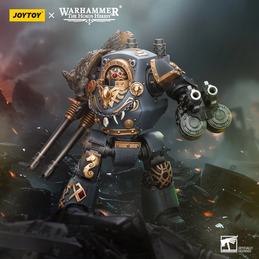 Space Wolves Contemptor Dreadnought with Gravis Bolt Cannon