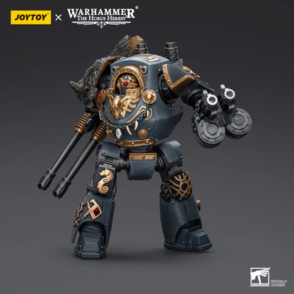 Space Wolves Contemptor Dreadnought with Gravis Bolt Cannon