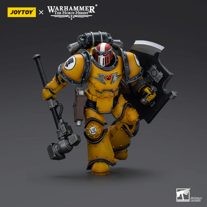 Imperial Fists Legion MkIII Breacher Squad Sergeant with Thunder Hammer