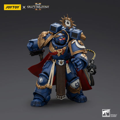 Ultramarines Marneus Calgar, Chapter Master with MKX Gravis Armour and Gauntlets of Ultramar
