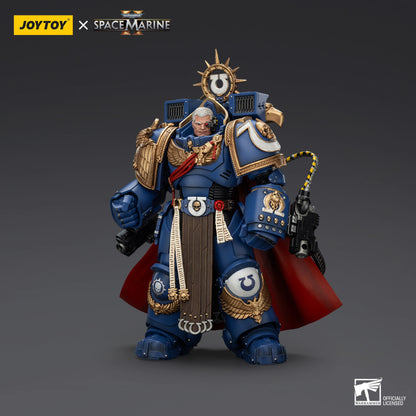 Ultramarines Marneus Calgar, Chapter Master with MKX Gravis Armour and Gauntlets of Ultramar