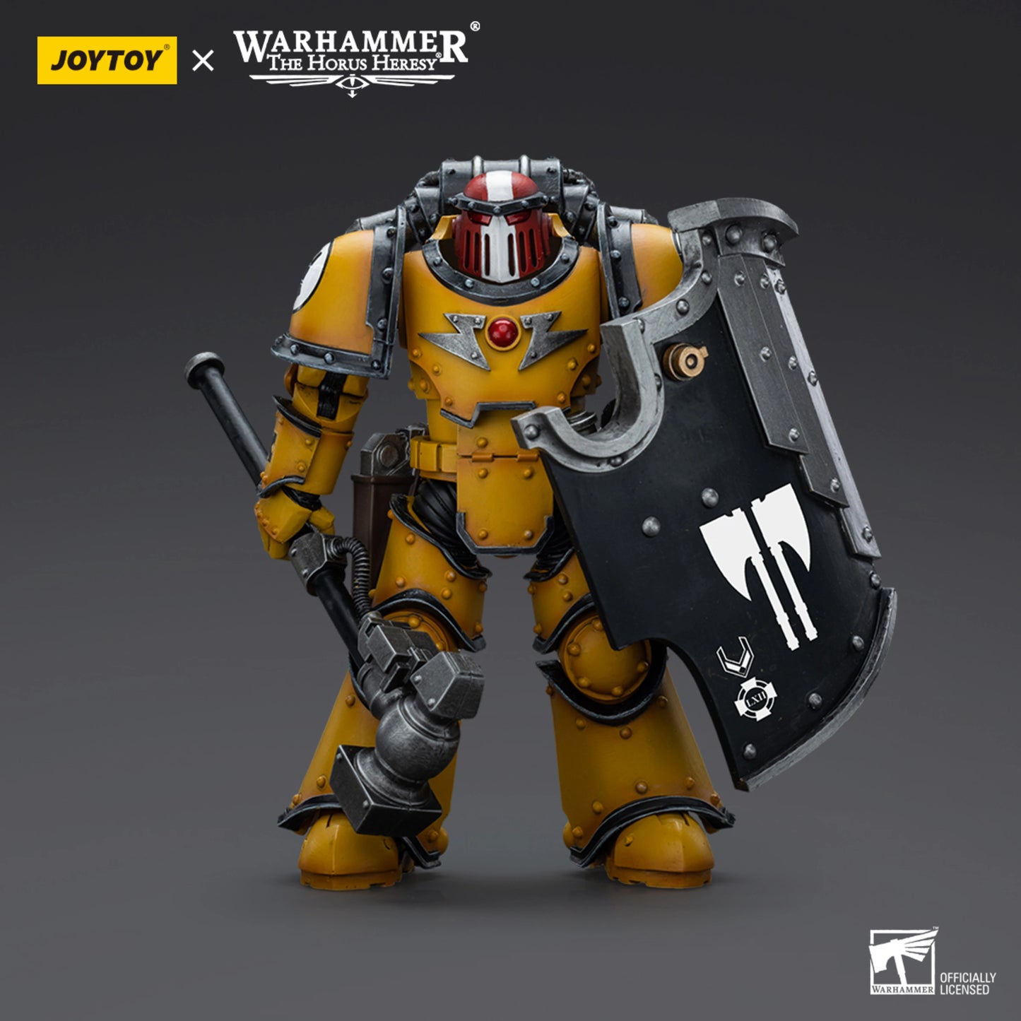 Imperial Fists Legion MkIII Breacher Squad Sergeant with Thunder Hammer