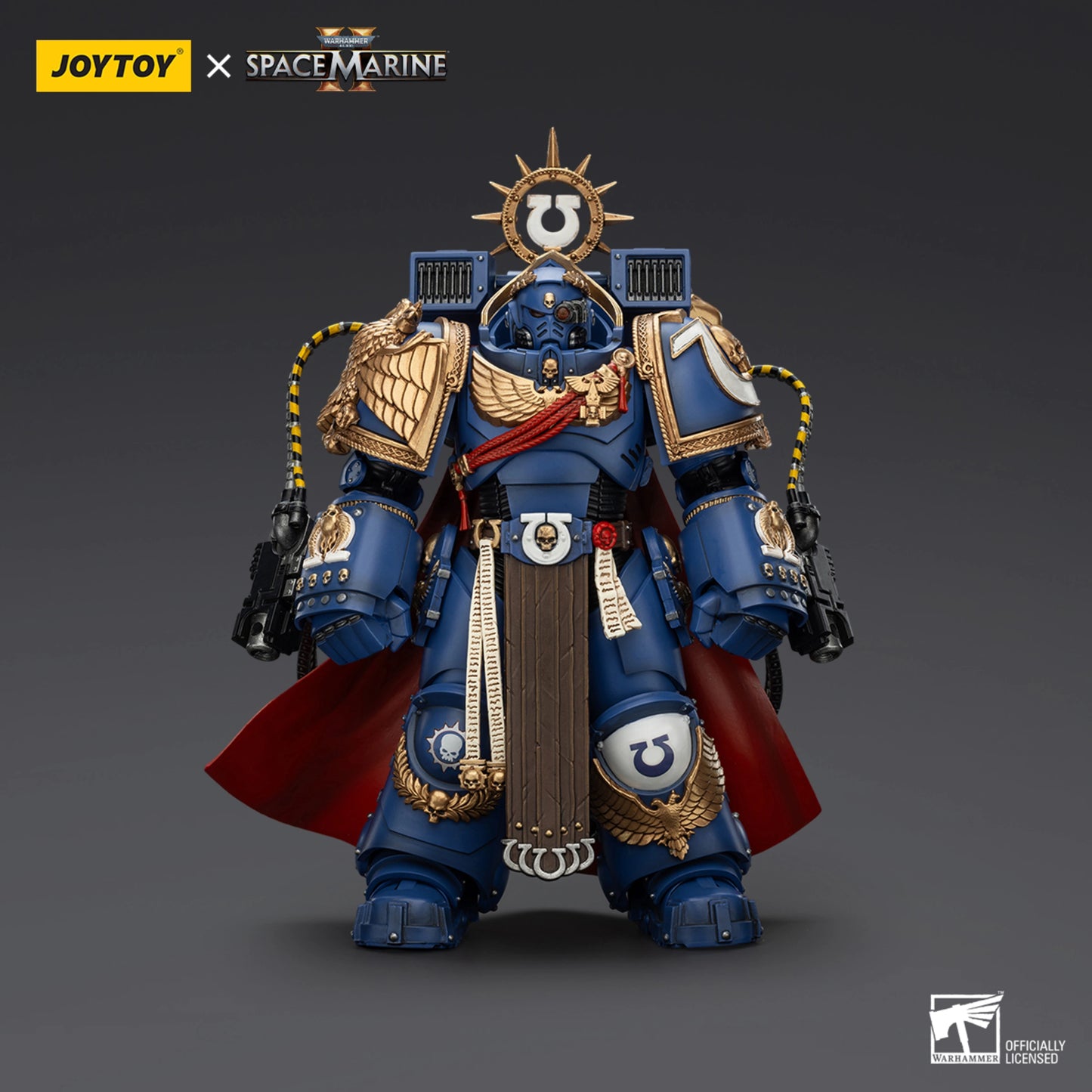 Ultramarines Marneus Calgar, Chapter Master with MKX Gravis Armour and Gauntlets of Ultramar