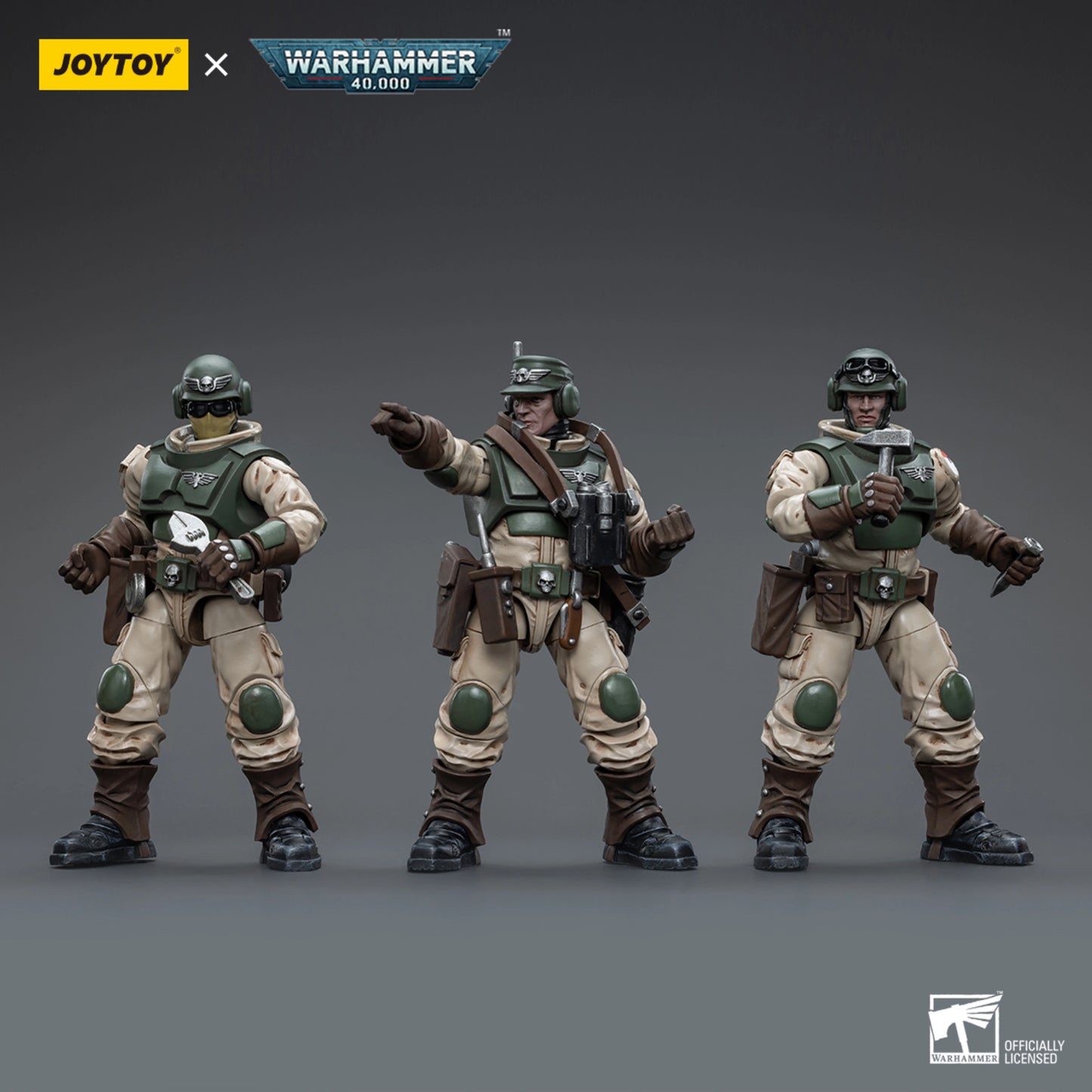 Astra Militarum Ordnance Team with Malleus Rocket Launcher Ordnance Brigade