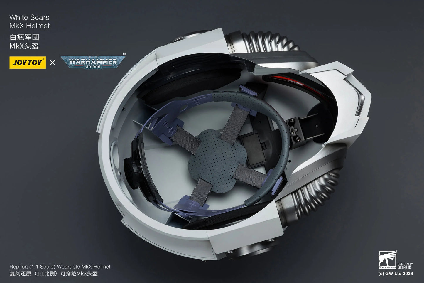 White Scars MkX Helmet