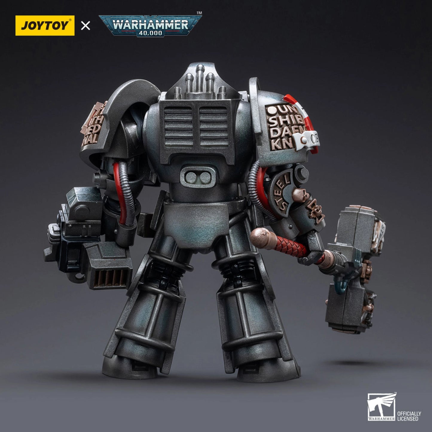 Grey Knights Nemesis Dreadknight with Terminator Caddon Vibova