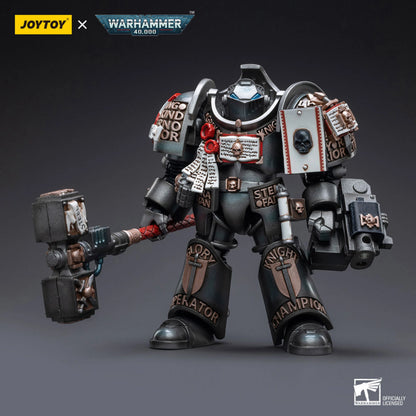 Grey Knights Nemesis Dreadknight with Terminator Caddon Vibova
